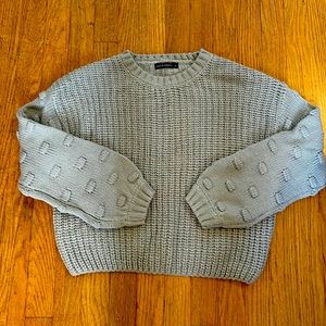 Adorable pale green sweater